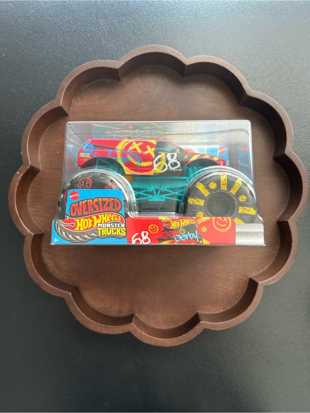 Oversized Hot Wheels Monster Truck ~ Demo Derby